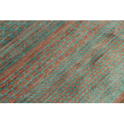 Rug Royal Gabbeh Pakistan 156x221 Teal Terracot