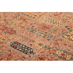 Rug Tribal Pakistan 123x188 Terracotta Rust Blu