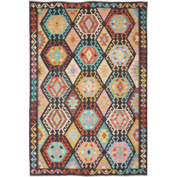 Kilim 169x247 Cm Kilim Afghanistan Hand-spun Wool Cotton