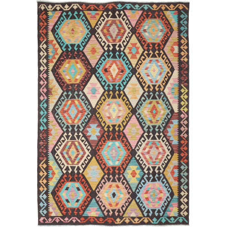 Kilim 169x247 Cm Kilim Afghanistan Hand-spun Wool Cotton
