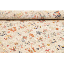 Tappeto Rubin Pakistan 126x181 Beige Multicolor