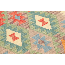 Rug Kilim Afghanistan 81x294 Multi-color Coral