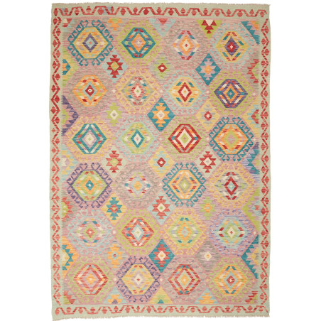 Kilim 173x247 Cm Kilim Afghanistan Wool Multicolored