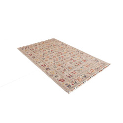 Tappeto Rubin Pakistan 121x187 Beige Rosso Blu