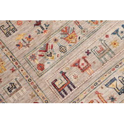 Tappeto Rubin Pakistan 121x187 Beige Rosso Blu