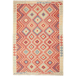 Kilim 167x244 Cm Kilim Afghanistan, Hand-carded Wool (cotton