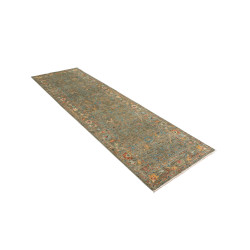 Rug Ziegler Fine Pakistan 80x249 Moss Olive Gre