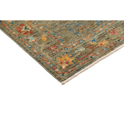 Rug Ziegler Fine Pakistan 80x249 Moss Olive Gre