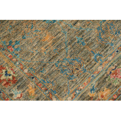 Rug Ziegler Fine Pakistan 80x249 Moss Olive Gre