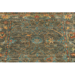 Rug Ziegler Fine Pakistan 80x249 Moss Olive Gre