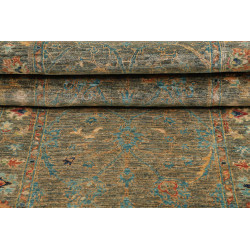 Rug Ziegler Fine Pakistan 80x249 Moss Olive Gre