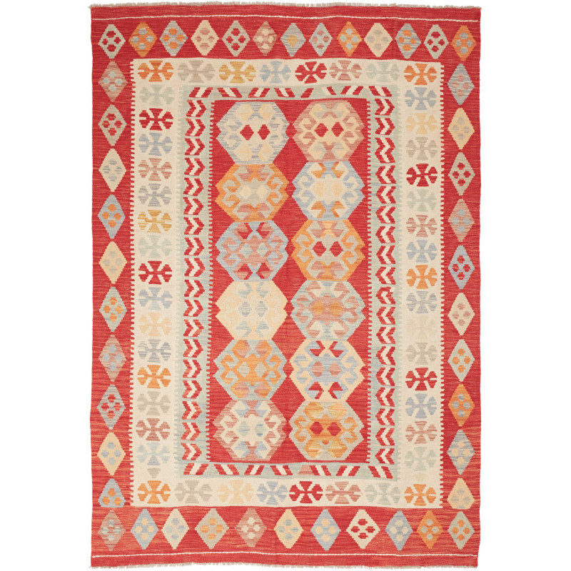 Kilim 170x242 Cm Kilim Afghanistan Hand-carded Wool