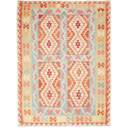 Kilim 181x238 Cm Afghan Kilim Wool Rug