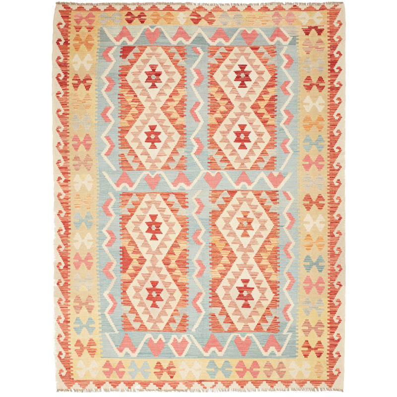 Kilim 181x238 Cm Afghan Kilim Wool Rug