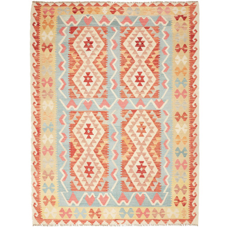 Kilim 181x238 Cm Afghan Kilim Wool Rug