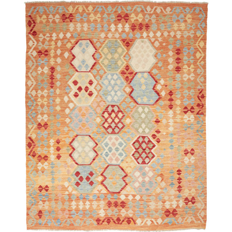 Kilim 188x230 Cm Kilim, Afghanistan, Hand-carded Wool (warp: