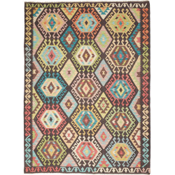 Kilim 174x238 Cm Kilim Afghanistan Hand-carded Wool (warp: