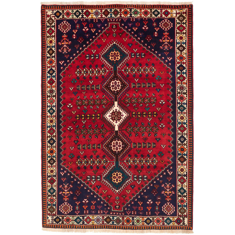 Shiraz 158x237 Cm Shiraz, Persia, Hand-carded Wool (warp: