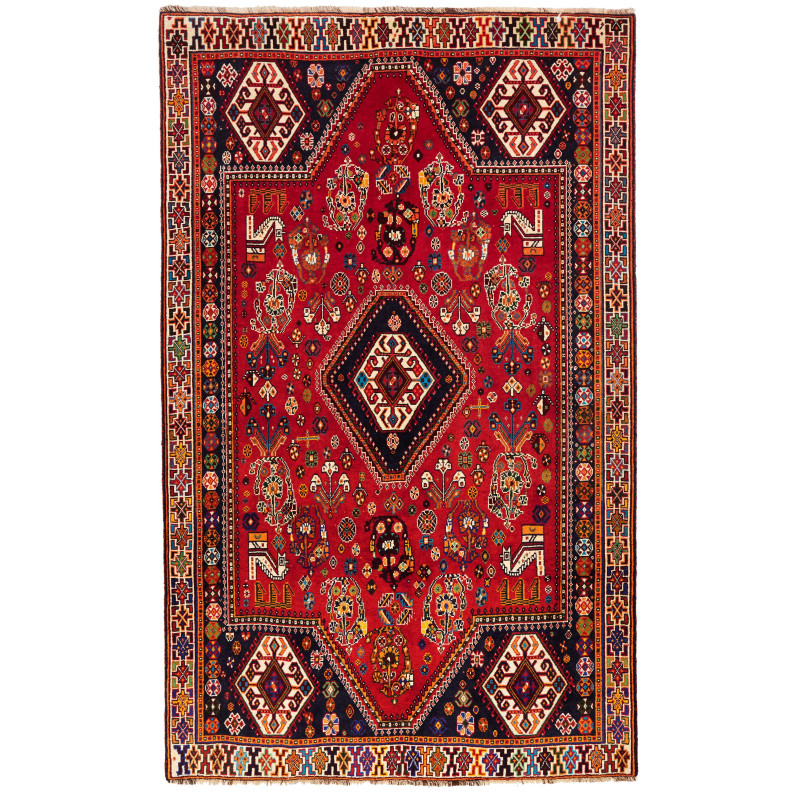 Shiraz 170x278 Cm Shiraz, Persia, Hand-carded Wool (warp: