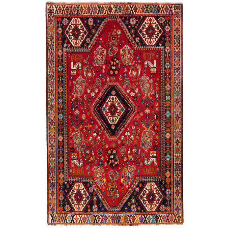 Shiraz 170x278 Cm Shiraz, Persia, Hand-carded Wool (warp: