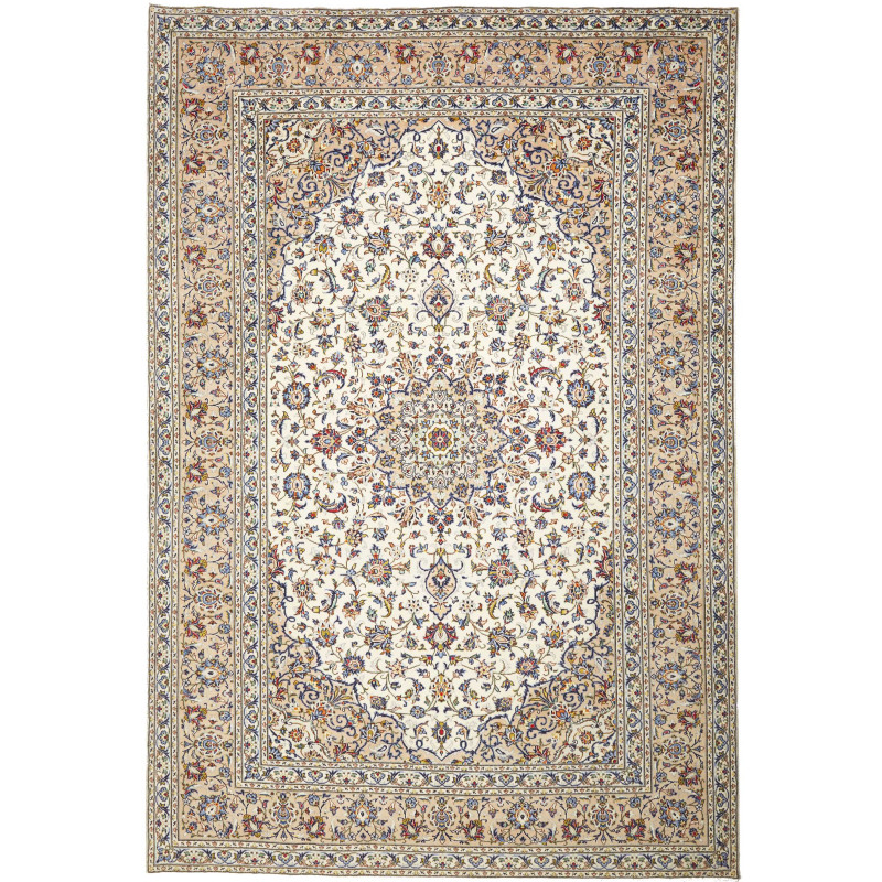 Kashan 202x322 Cm Kashan, Persia, Hand-carded Wool (warp: