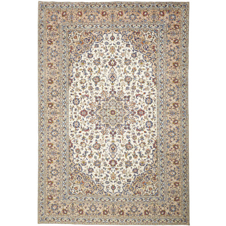 Kashan 202x322 Cm Kashan, Persia, Hand-carded Wool (warp: