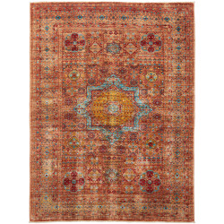 Rug Mamlouk Pakistan 126x172 Terracotta Red
