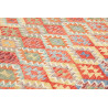 Hand Made Rug Kilim Afghanistan 255x238 Red Blu