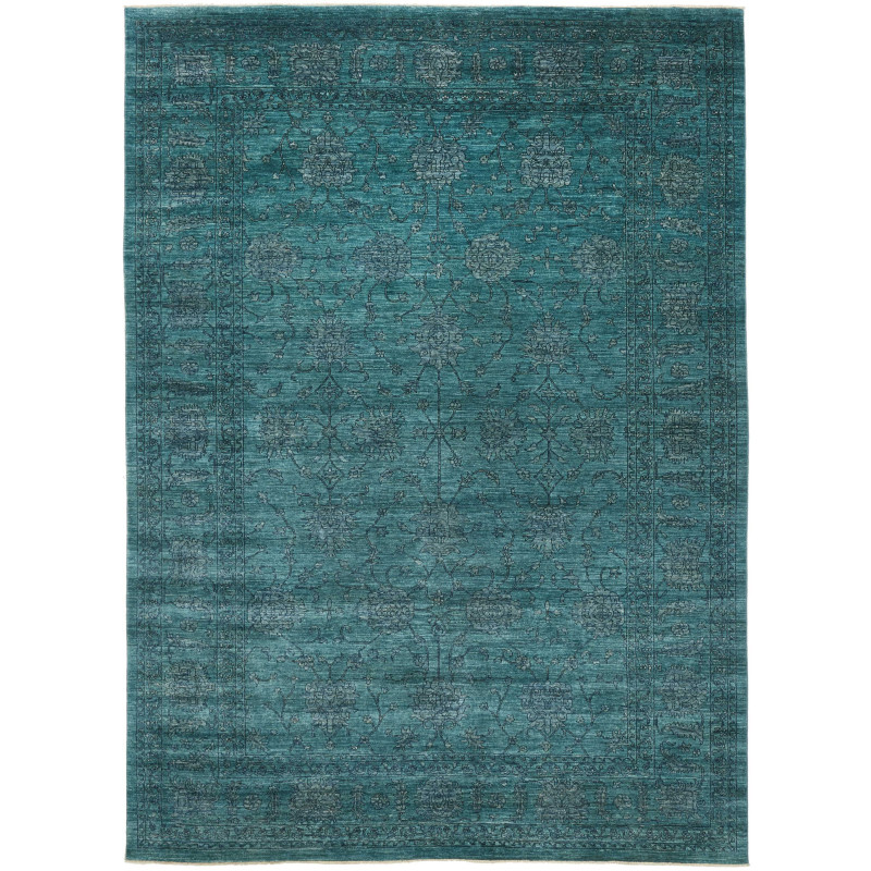 Rug Ziegler Fine Pakistan 248x340 Petrol Blue Te