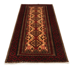Baluch 100x208 Cm Baluch Persia Lana Cardata A Mano
