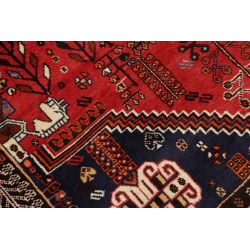 Shiraz 160x267 Cm Shiraz Persia Lana Cardata A Mano Cotone