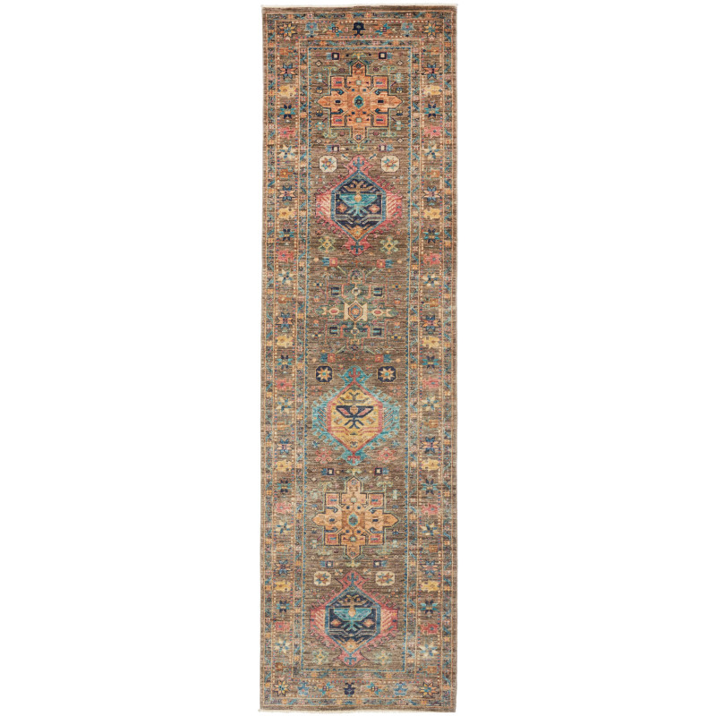 Tribal 81x294 Cm Tribal Pakistan Hand-carded Wool