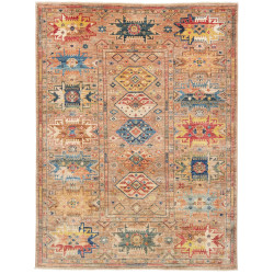 Rug Tribal Pakistan 148x200 : Warm Sandy Beige
