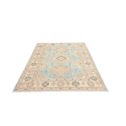Rug Kazak Co 151x204 Sky Blue Cream