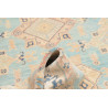 Rug Kazak Co 151x204 Sky Blue Cream