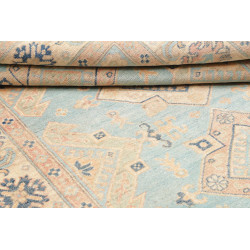 Rug Kazak Co 151x204 Sky Blue Cream