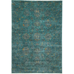 Rug Tribal Pakistan 166x239 Teal Turquoise