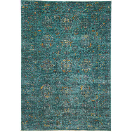 Rug Tribal Pakistan 166x239 Teal Turquoise