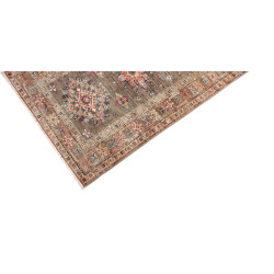 Tappeto Kazak Fine Pakistan 85x256 Marrone Terr
