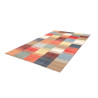 Tappeto Mosaic Pakistan 192x293 Blu Rosso