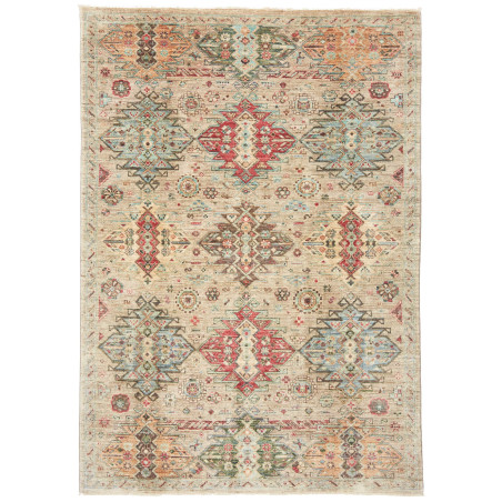 Tribal 145x207 Cm Tribal Pakistan Hand-carded Wool Cotton