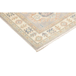 Rug Kazak Afghanistan 83x195 Light Grey Beige C
