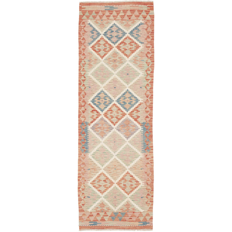 Rug Kilim Afghanistan 62x194 Terracotta Dusty B