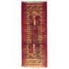 Rug Siva Pakistan 81x204 Bordeaux Red Beige Blu
