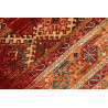 Rug Siva Pakistan 81x204 Bordeaux Red Beige Blu