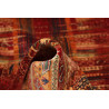 Rug Siva Pakistan 81x204 Bordeaux Red Beige Blu