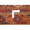 Rug Siva Pakistan 81x204 Bordeaux Red Beige Blu
