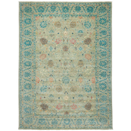 Rug Ziegler Fine Pakistan 246x339 Teal Turquoise