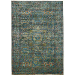 Rug Mamlouk Pakistan 168x240 Petrol Blue Green