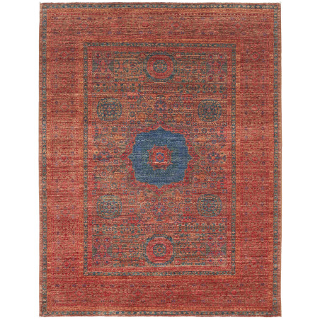Rug Mamlouk Pakistan 147x194 Terracotta Rust Re